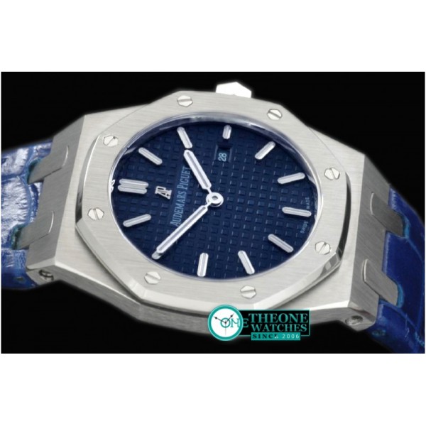 Audemars Piguet - Royal Oak Ladies SS/LE Blue S-Qtz