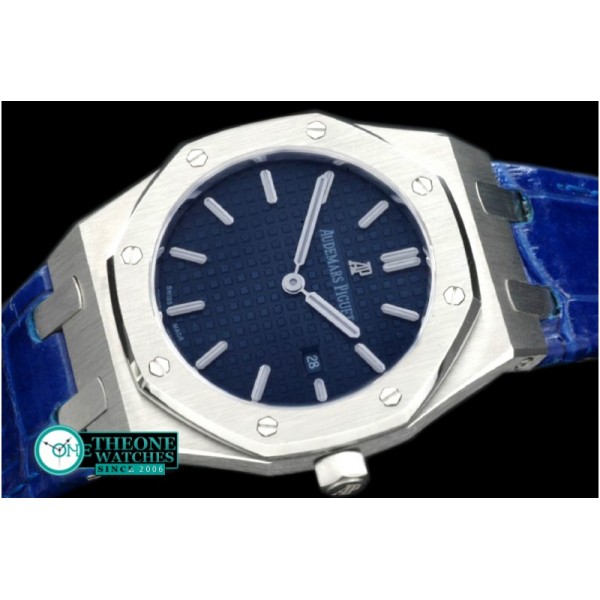 Audemars Piguet - Royal Oak Ladies SS/LE Blue S-Qtz