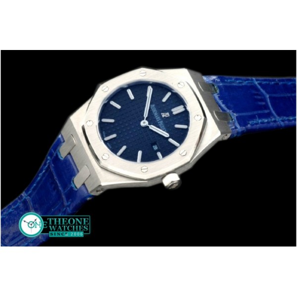 Audemars Piguet - Royal Oak Ladies SS/LE Blue S-Qtz