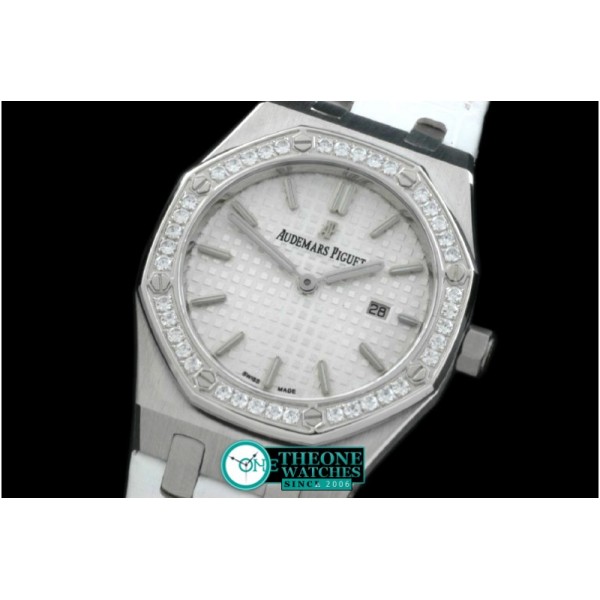 Audemars Piguet - Royal Oak Ladies SS/LE White S-Qtz