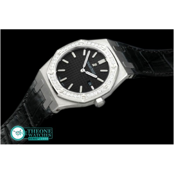 Audemars Piguet - Royal Oak Ladies SS/LE Black S-Qtz