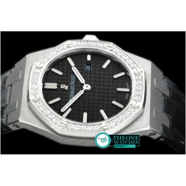 Audemars Piguet - Royal Oak Ladies SS/LE Black S-Qtz