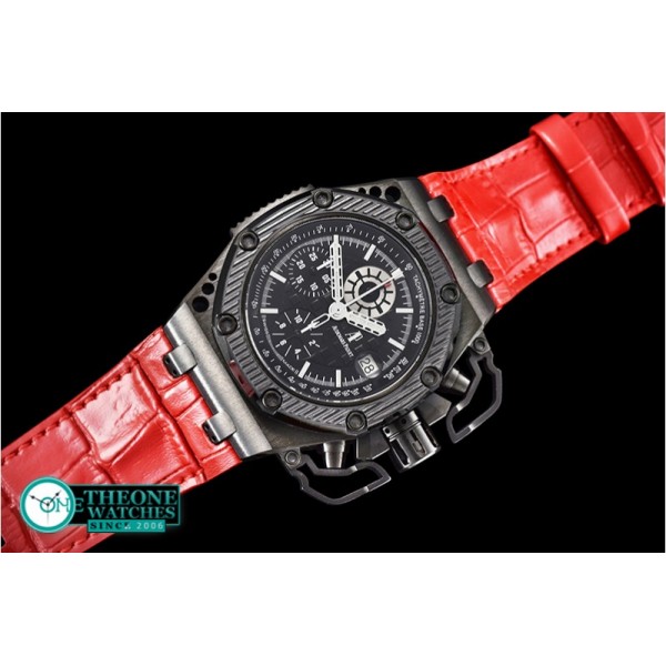 Audemars Piguet - Offshore Survivor Limited Ed DLC/CER/LE Black A7750 Mod