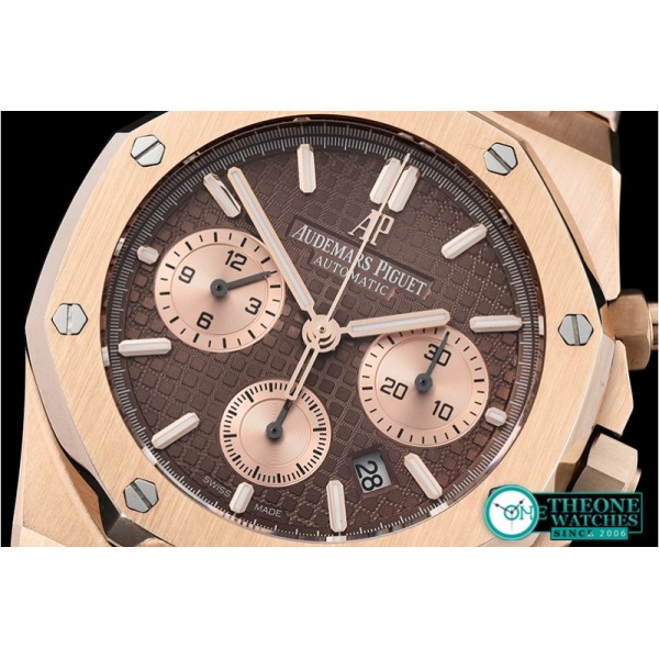 Audemars Piguet - Royal Oak Chronograph 26320ST RG/RG Brown JHF A7750