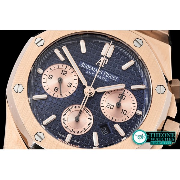 Audemars Piguet - Royal Oak Chronograph 26320ST RG/RG Blue/RG JHF A7750