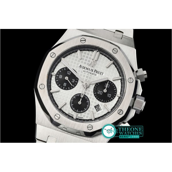 Audemars Piguet - Royal Oak Chronograph 26320ST SS/SS Wht/Blk JHF A7750