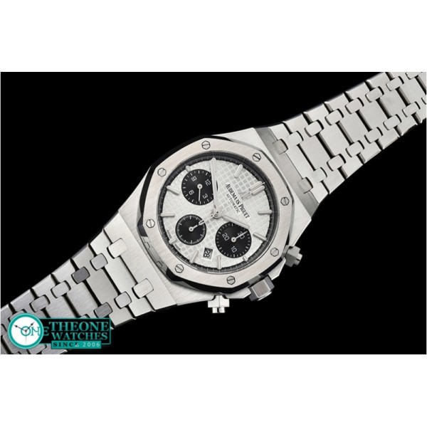 Audemars Piguet - Royal Oak Chronograph 26320ST SS/SS Wht/Blk JHF A7750