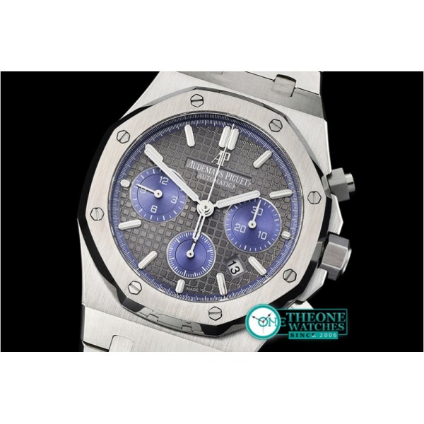 Audemars Piguet - Royal Oak Chronograph 26320ST SS/SS Grey/Blue JHF A7750