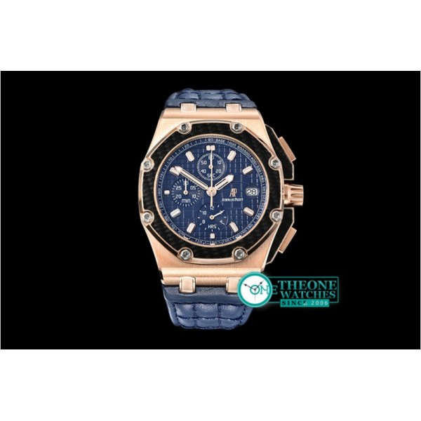 Audemars Piguet - RO Offshore Montoya RG/LE Blue VK Quartz Chronograph