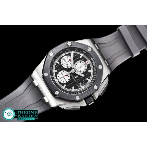 Audemars Piguet - RO Offshore Novelty 2017 Cer TI/RU Blk/Wht JF A7750 Mod