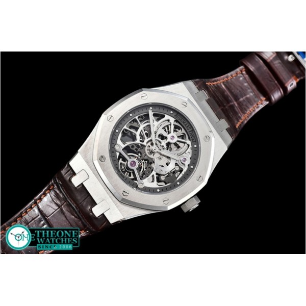 Audemars Piguet - Royal Oak Skeletonal Tourbillon SS/LE Gray Manual Wind