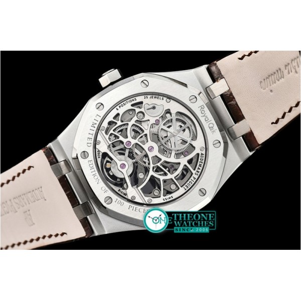 Audemars Piguet - Royal Oak Skeletonal Tourbillon SS/LE Gray Manual Wind