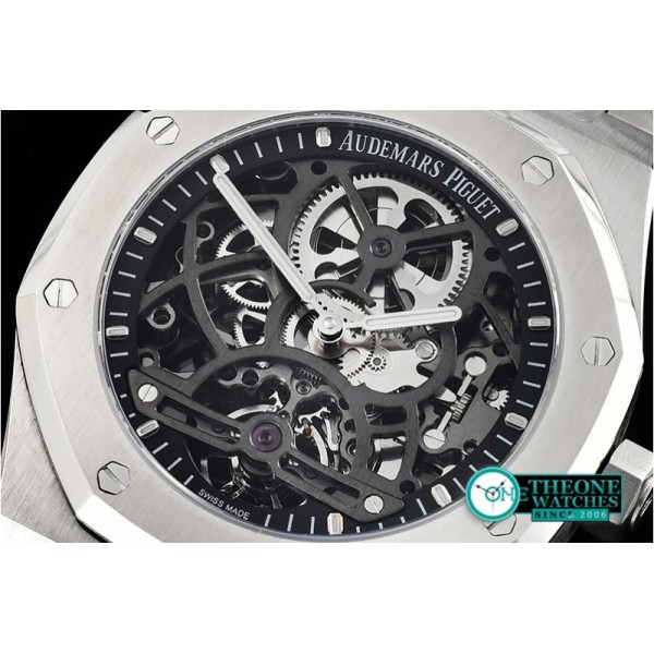 Audemars Piguet - Royal Oak Tourb Extra Thin Openw SS/SS Skele Asia HW