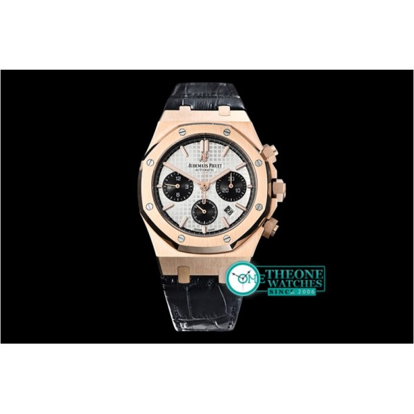 Audemars Piguet - Royal Oak Chronograph 26320ST RG/LE Wht/Blk JHF A7750