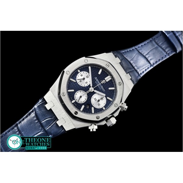 Audemars Piguet - Royal Oak Chronograph 26320ST SS/LE Blue/Wht JHF A7750