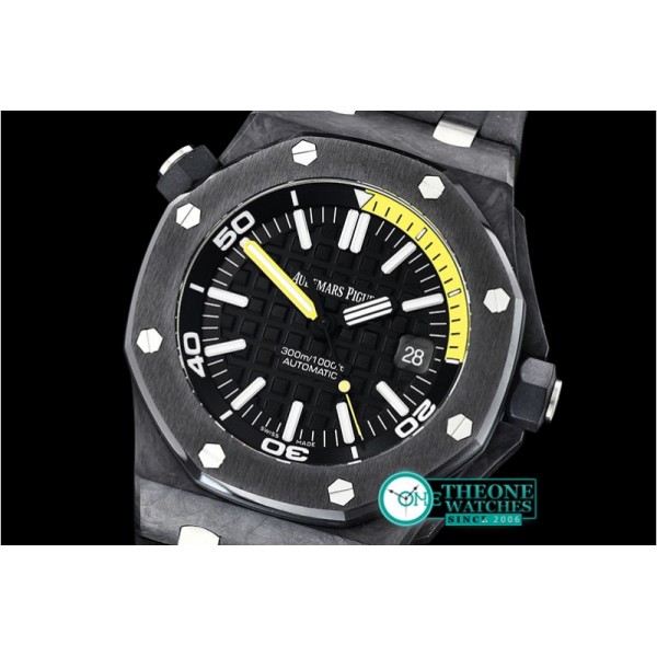 Audemars Piguet - Royal Oak Diver FC/RU Black/Yellow XF A2824 Mod