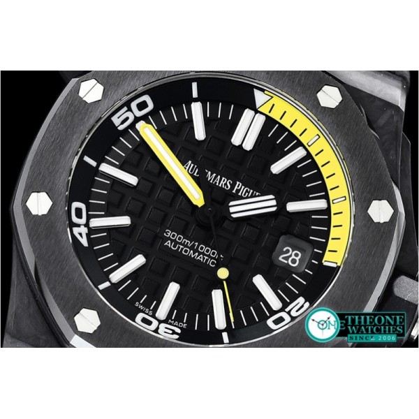 Audemars Piguet - Royal Oak Diver FC/RU Black/Yellow XF A2824 Mod