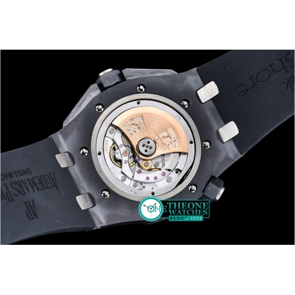 Audemars Piguet - Royal Oak Diver Ceramic CER/RU Blk/Org BP SP MY9015 Mod