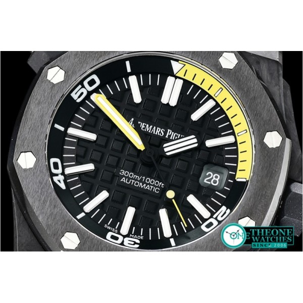 Audemars Piguet - Royal Oak Diver FC/RU Black/Yellow XF V2 A2836 Mod