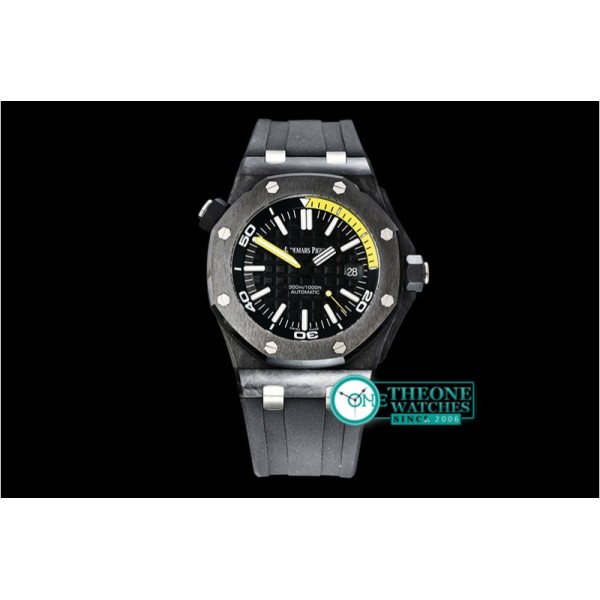 Audemars Piguet - Royal Oak Diver 15706 FC/RU Black XF V2 Swiss 2846 Mod