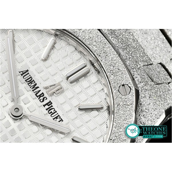 Audemars Piguet - AP Royal Oak 33mm Frosted SS/SS White JHF V2 Swiss Qtz