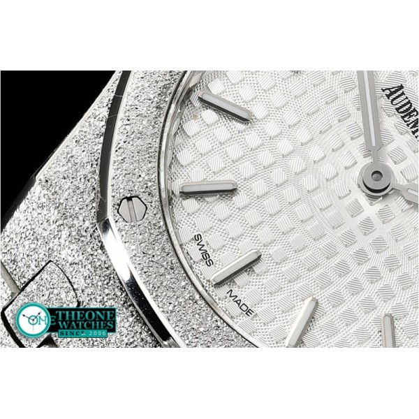 Audemars Piguet - AP Royal Oak 33mm Frosted SS/SS White JHF V2 Swiss Qtz