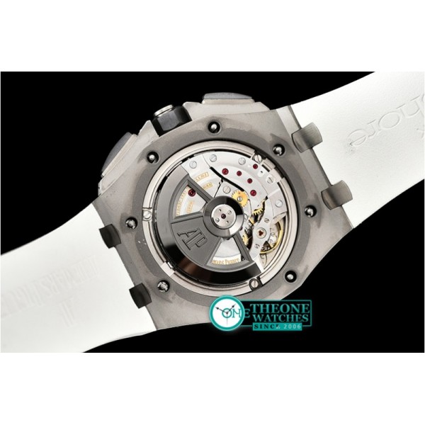 Audemars Piguet - RO Offshore Novelty Cer SS/RU White/Black JF A7750 Mod