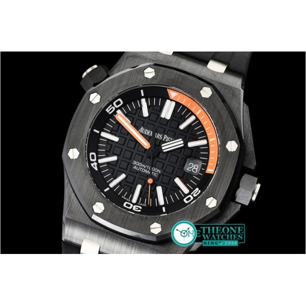 Audemars Piguet - Royal Oak Diver 15707 CER/RU Black XF V2 Asia 2836 Mod