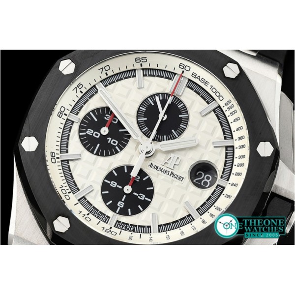 Audemars Piguet - Royal Oak Offshore Novelty CER/SS/RU Wht JF V2 A3126