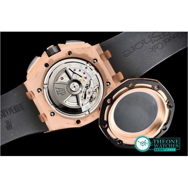 Audemars Piguet - Royal Oak Offshore Novelty CER/RG/RU Blk JF V2 A3126