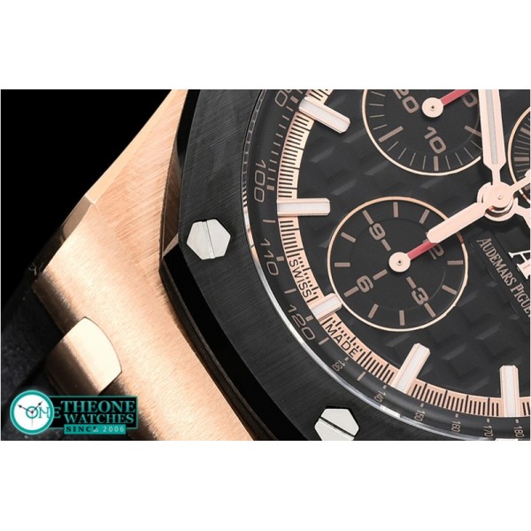 Audemars Piguet - Royal Oak Offshore Novelty CER/RG/RU Blk JF V2 A3126