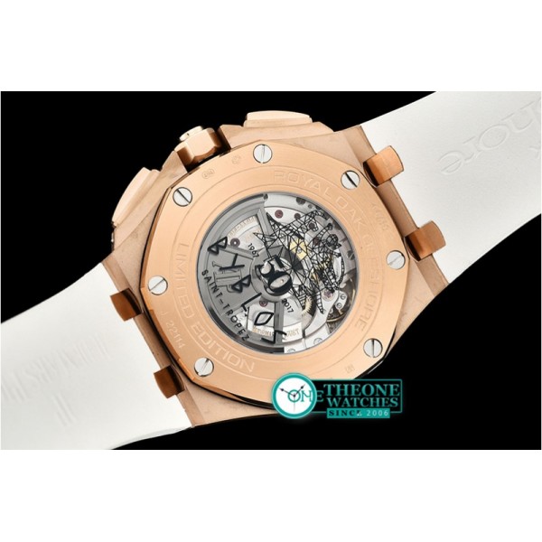 Audemars Piguet - AP ROO Le Byblos Saint-Tropez RG/RU White JF A3126 Mod