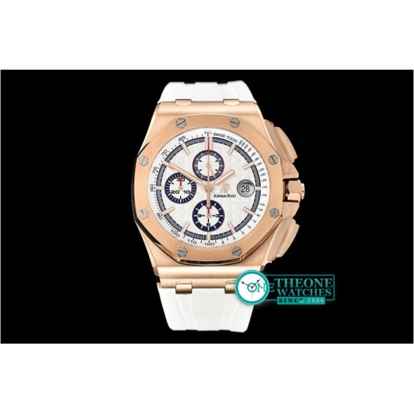 Audemars Piguet - AP ROO Le Byblos Saint-Tropez RG/RU White JF A3126 Mod