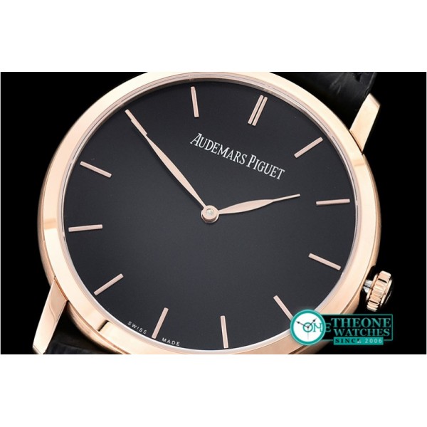 Audemars Piguet - Jules Audemars Extra-Thin RG/LE Black Miyota 9015