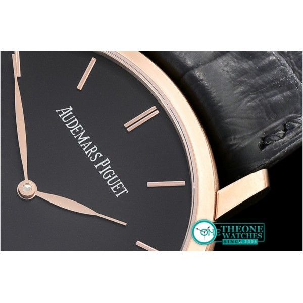 Audemars Piguet - Jules Audemars Extra-Thin RG/LE Black Miyota 9015