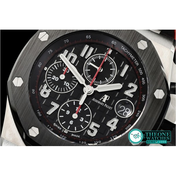 Audemars Piguet - AP ROO 2018 "Dark Knight" SS/RU Black JF V2 A3126 Mod