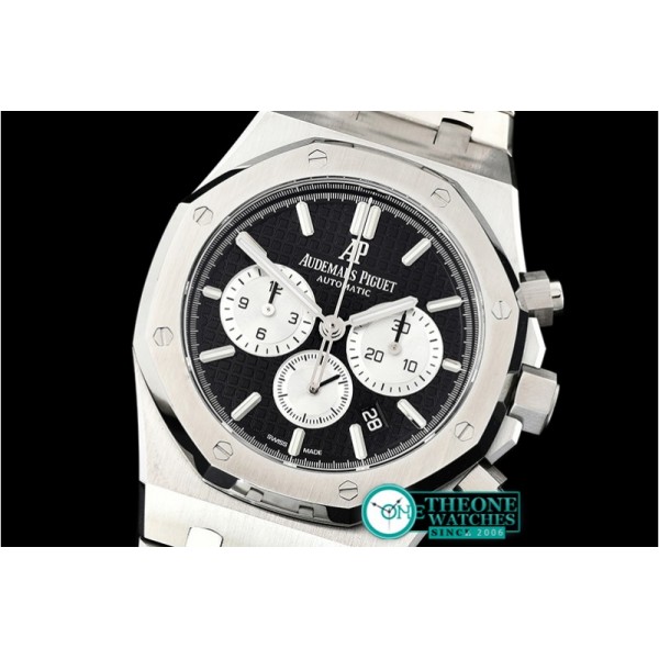 Audemars Piguet - Royal Oak Chronograph 26331ST SS/SS Blk/Wht OMF A7750