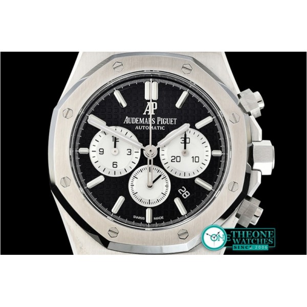 Audemars Piguet - Royal Oak Chronograph 26331ST SS/SS Blk/Wht OMF A7750