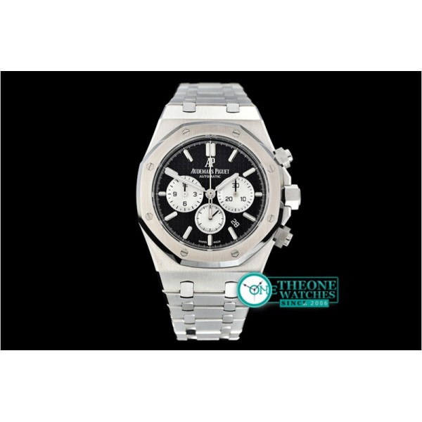 Audemars Piguet - Royal Oak Chronograph 26331ST SS/SS Blk/Wht OMF A7750