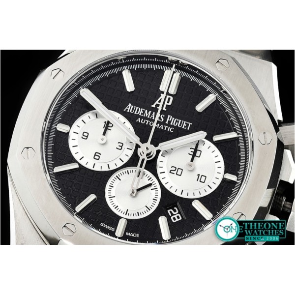 Audemars Piguet - Royal Oak Chronograph 26331ST SS/SS Blk/Wht OMF A7750