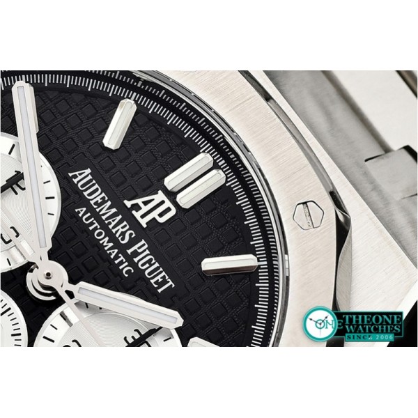 Audemars Piguet - Royal Oak Chronograph 26331ST SS/SS Blk/Wht OMF A7750