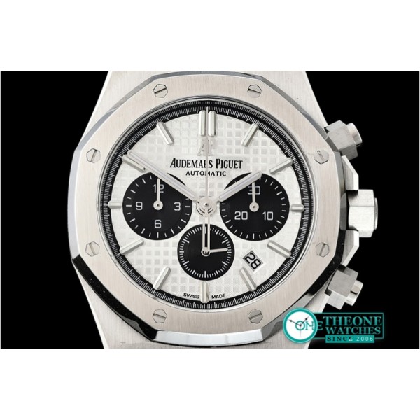 Audemars Piguet - Royal Oak Chronograph 26331ST SS/SS Wht/Blk OMF A7750