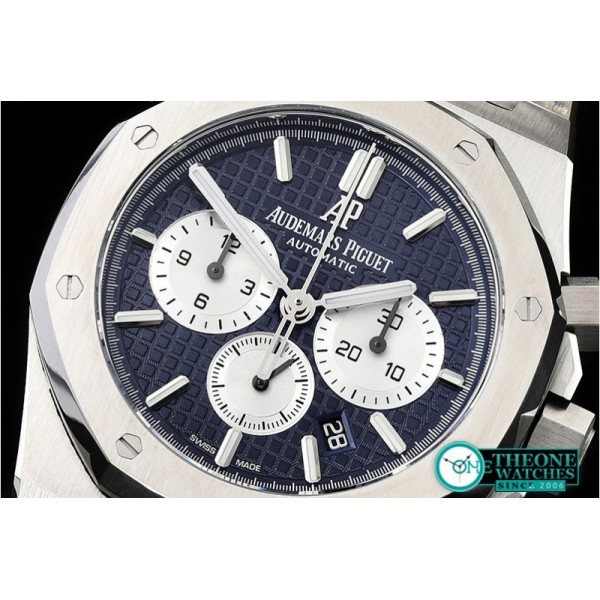 Audemars Piguet - Royal Oak Chronograph 26331ST SS/SS Blue/Wht OMF A7750