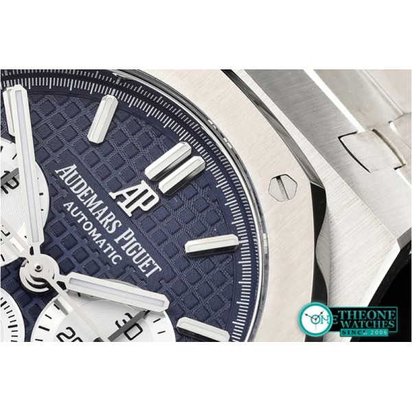 Audemars Piguet - Royal Oak Chronograph 26331ST SS/SS Blue/Wht OMF A7750