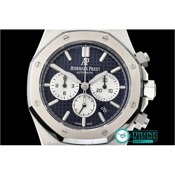 Audemars Piguet - Royal Oak Chronograph 26331ST SS/SS Blue/Wht OMF A7750