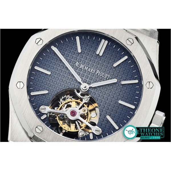 Audemars Piguet - Royal Oak Tourbillon SS/SS L Blue Flying Tourbillon