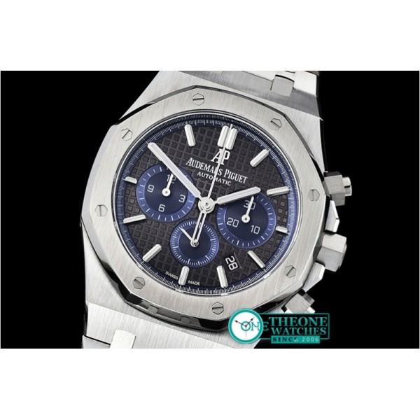 Audemars Piguet - Royal Oak Chronograph 26331ST SS/SS Grey/Blue OMF A7750