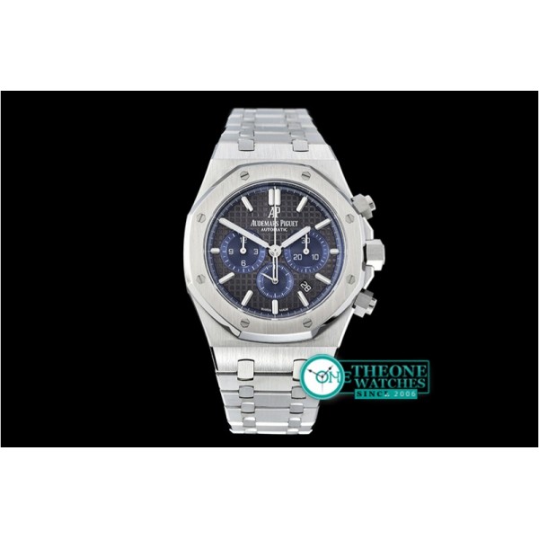 Audemars Piguet - Royal Oak Chronograph 26331ST SS/SS Grey/Blue OMF A7750