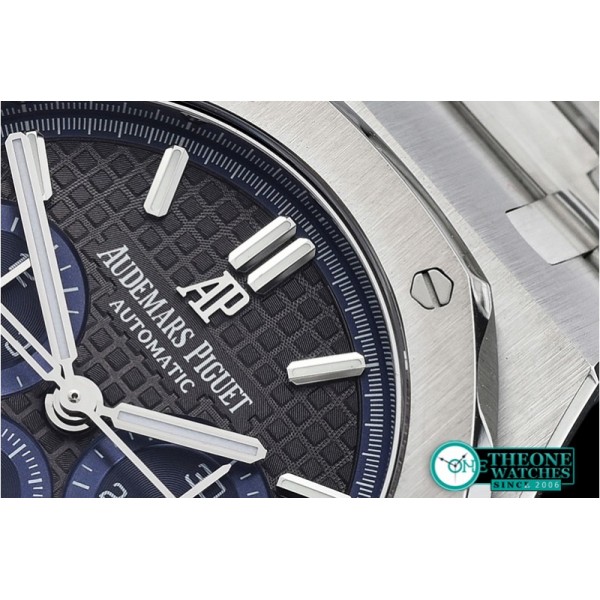 Audemars Piguet - Royal Oak Chronograph 26331ST SS/SS Grey/Blue OMF A7750