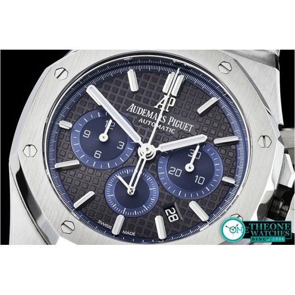 Audemars Piguet - Royal Oak Chronograph 26331ST SS/SS Grey/Blue OMF A7750